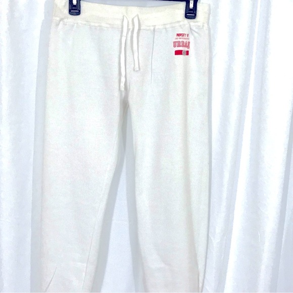 ♦️Sz S | White Mid-Calf Sport/Sweat Shorts | NWT Urban Behavior 🔥 - Picture 4 of 5